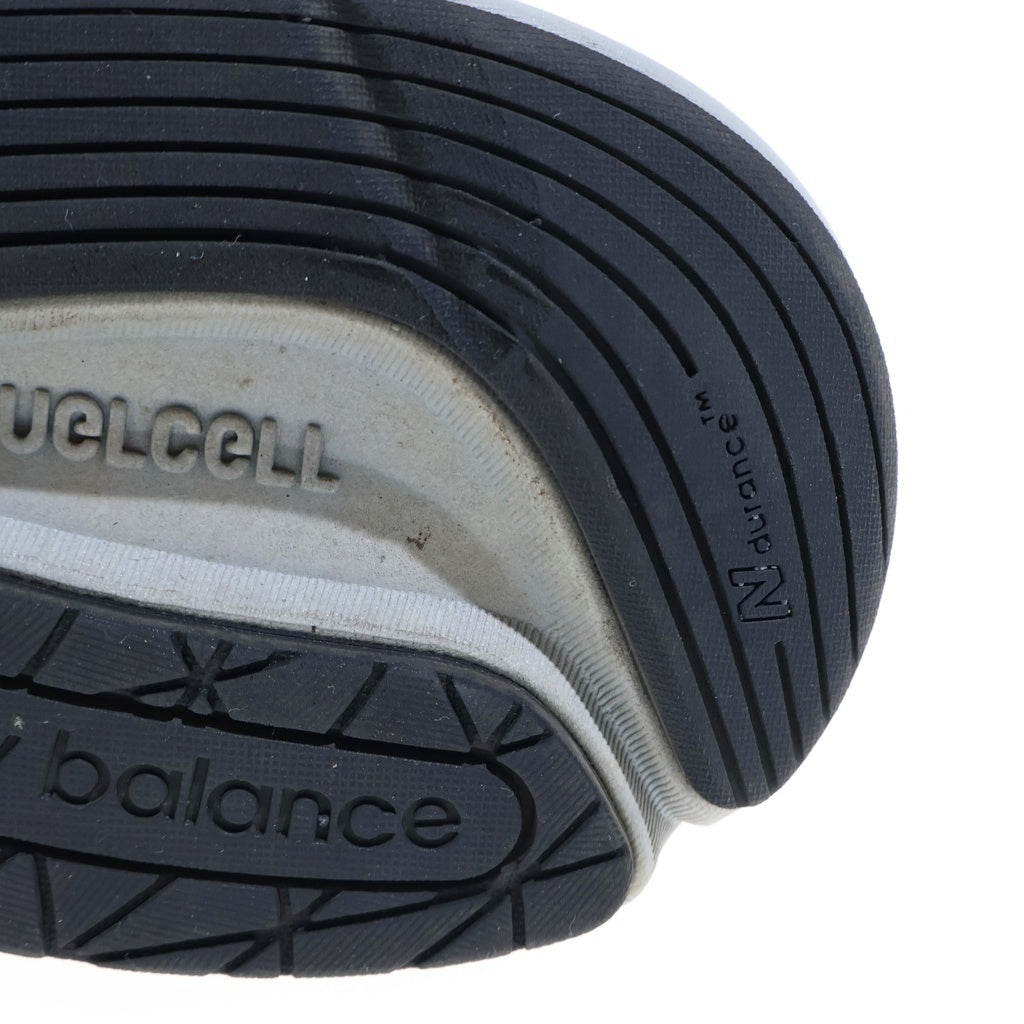 New Balance(ニューバランス) HEEL NB LOGO メッシュ ローカットスニーカー ブラック US8.5/26.5cm M990BK6