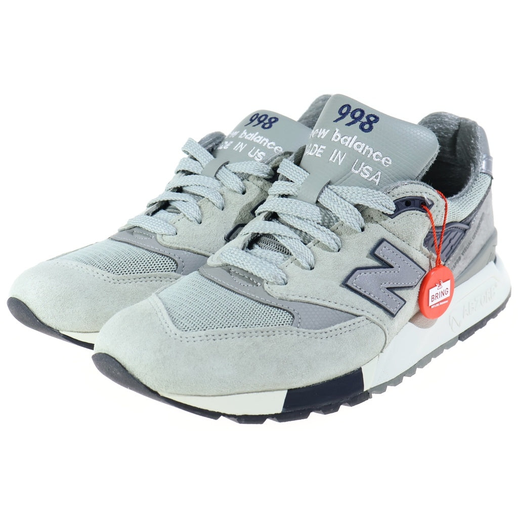 New Balance(ニューバランス) ×WTAPS スウェード メッシュ ローカットスニーカー グレー US8.5/26.5cm U998WT