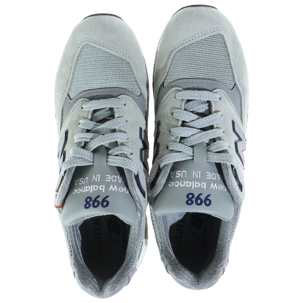 New Balance(ニューバランス) ×WTAPS スウェード メッシュ ローカットスニーカー グレー US8.5/26.5cm U998WT