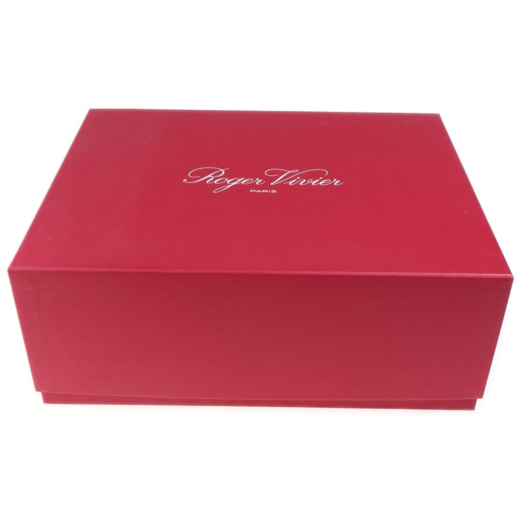 Roger Vivier(ロジェヴィヴィエ) ヴィヴ ゴーシック ビジュー パテントレザー ローファー レディース ホワイト