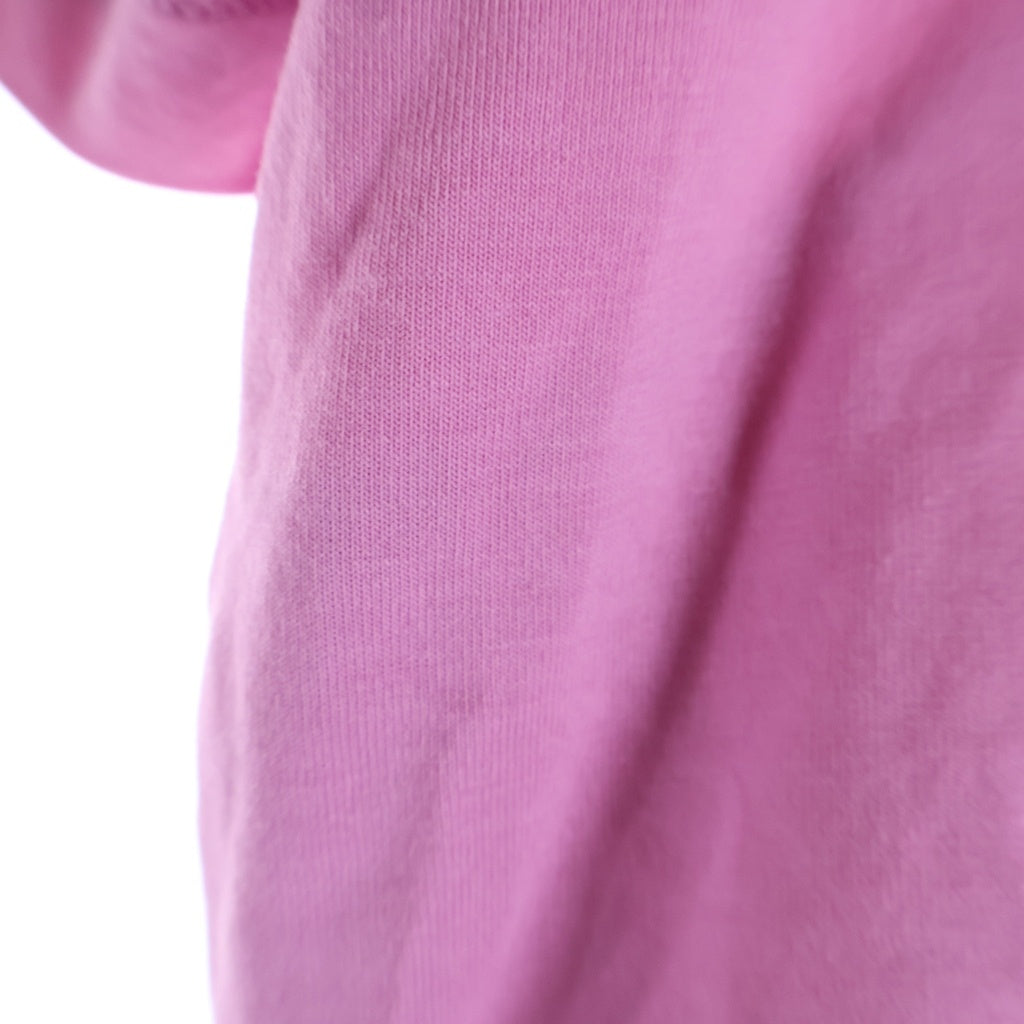 PATOU(パトゥー) クロスドレープデザイン 半袖Tシャツ レディース ピンク