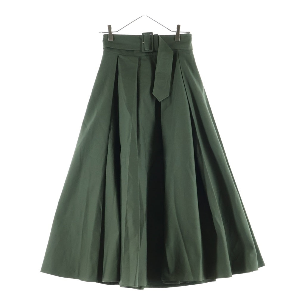 PATOU(パトゥー) オーガニック プリーツ スカート レディース カーキ SK0330124752W