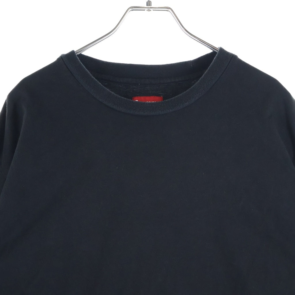 SUPREME(シュプリーム) 20AW Cutout Sleeves L/S カットアウト スリーブ クルーネック 長袖 ロングTシャツ ブラック