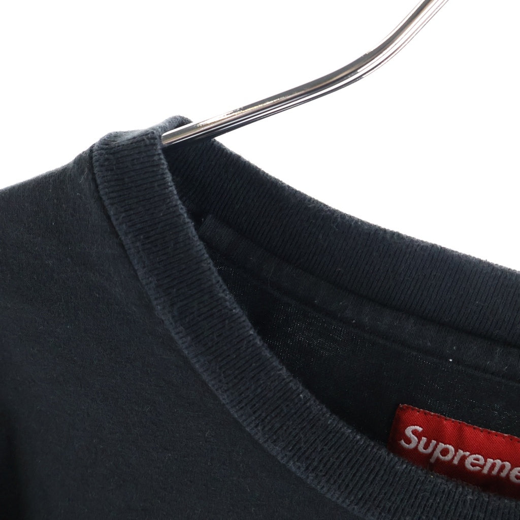SUPREME(シュプリーム) 20AW Cutout Sleeves L/S カットアウト スリーブ クルーネック 長袖 ロングTシャツ ブラック