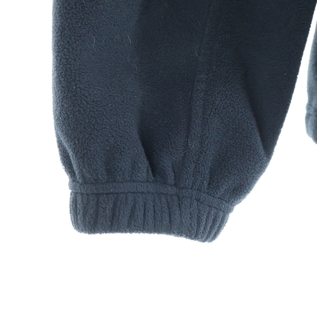 SUPREME(シュプリーム) 23AW Polartec Zip Jacket ポーラテック ジップ ジャケット ハイネック フロント刺繍 プルオーバーパーカー フリース ブラック