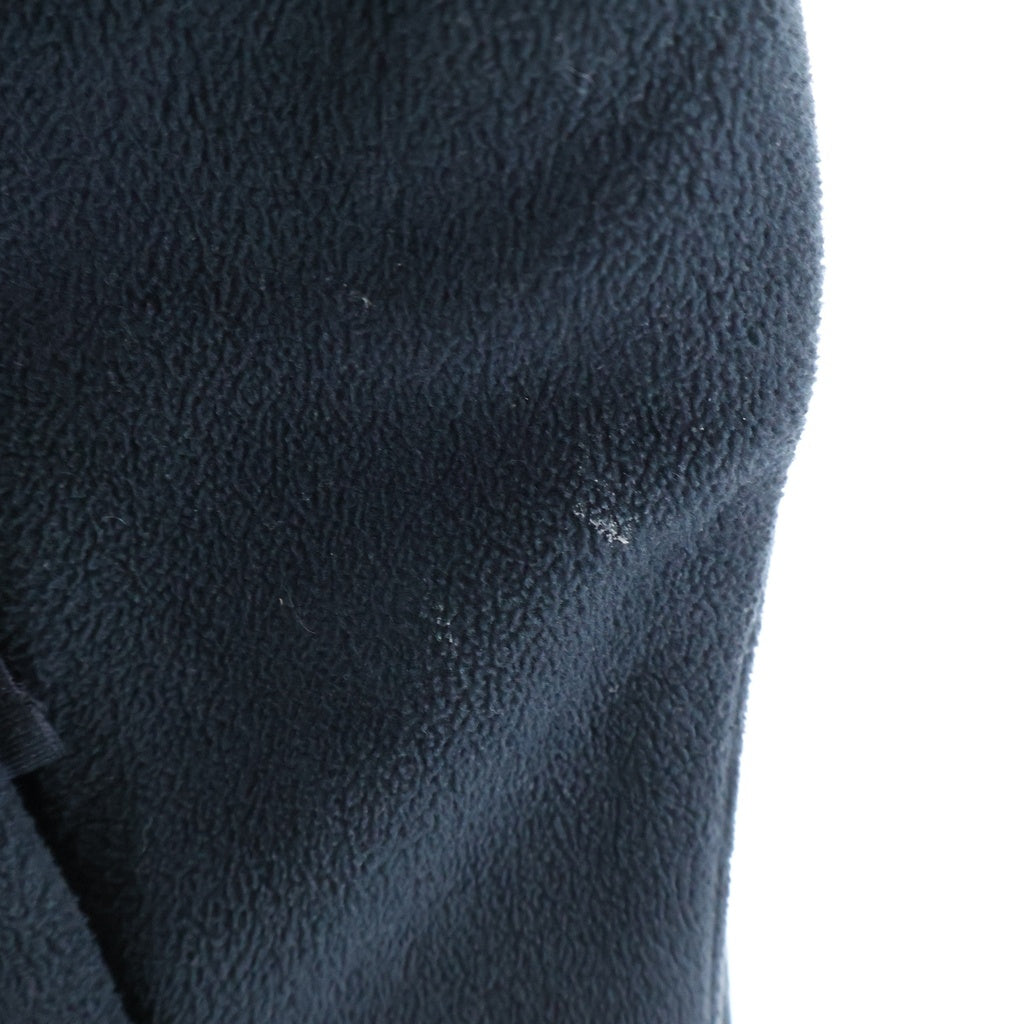 SUPREME(シュプリーム) 23AW Polartec Zip Jacket ポーラテック ジップ ジャケット ハイネック フロント刺繍 プルオーバーパーカー フリース ブラック