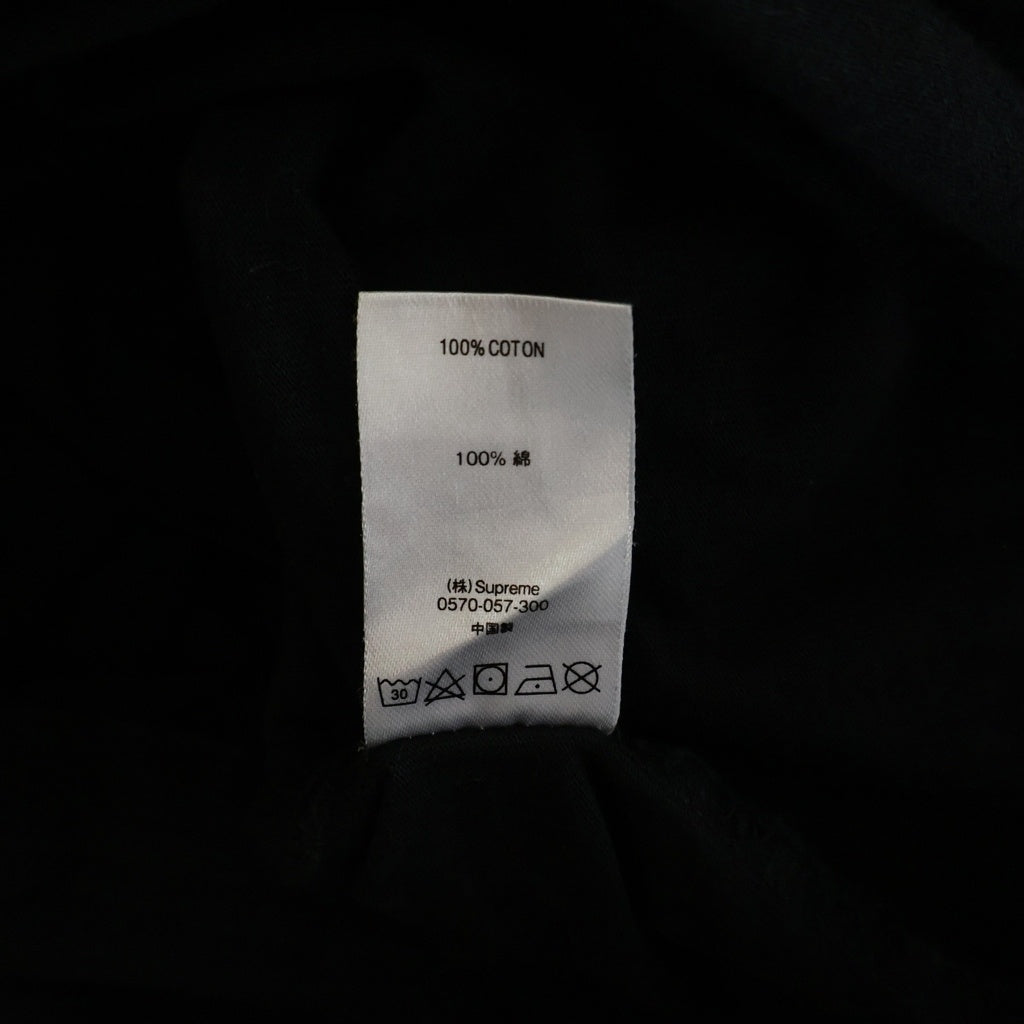 SUPREME(シュプリーム) 21AW Vampire Boy L/S Pocket Tee ヴァンパイア ボーイ エルエス ポケット クルーネック 長袖 ロング Tシャツ ブラック