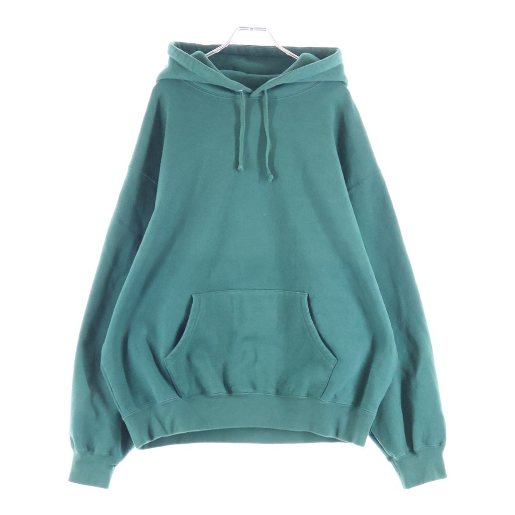 SUPREME(シュプリーム) 24AW Satin Applique Hooded Sweatshirt サテン アップリケ フーディー スウェットシャツ バックロゴ刺繍 プルオーバーパーカー グリーン