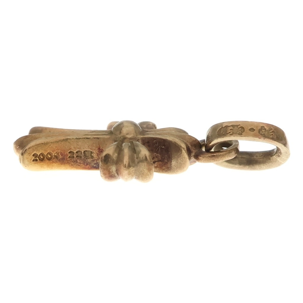 CHROME HEARTS(クロムハーツ) 22K CRS BBYFAT P/DIA ベイビーファットクロス PAVEダイヤ ペンダントトップ ゴールド BCA035