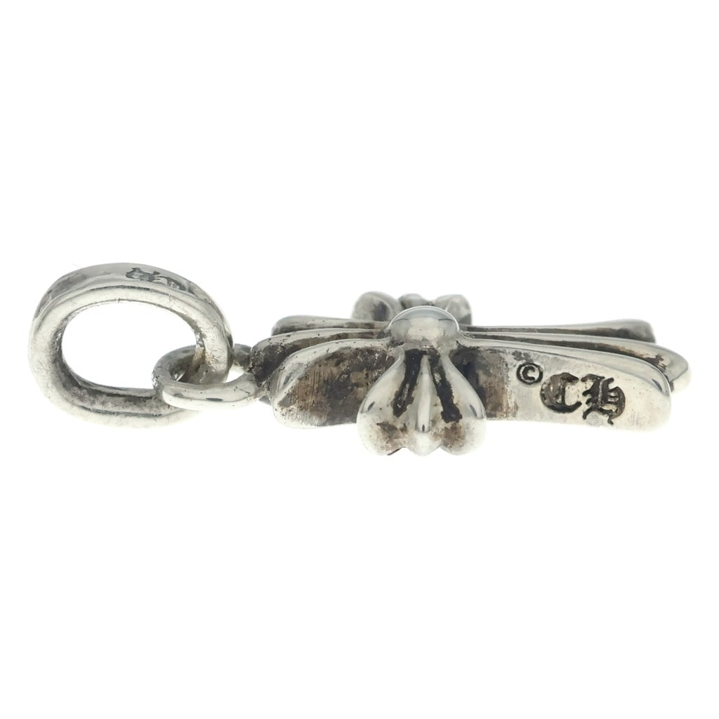 CHROME HEARTS(クロムハーツ) CRS BBYFAT P DMND ベイビーファットクロス PAVEダイヤ ペンダントトップ シルバーBCA234