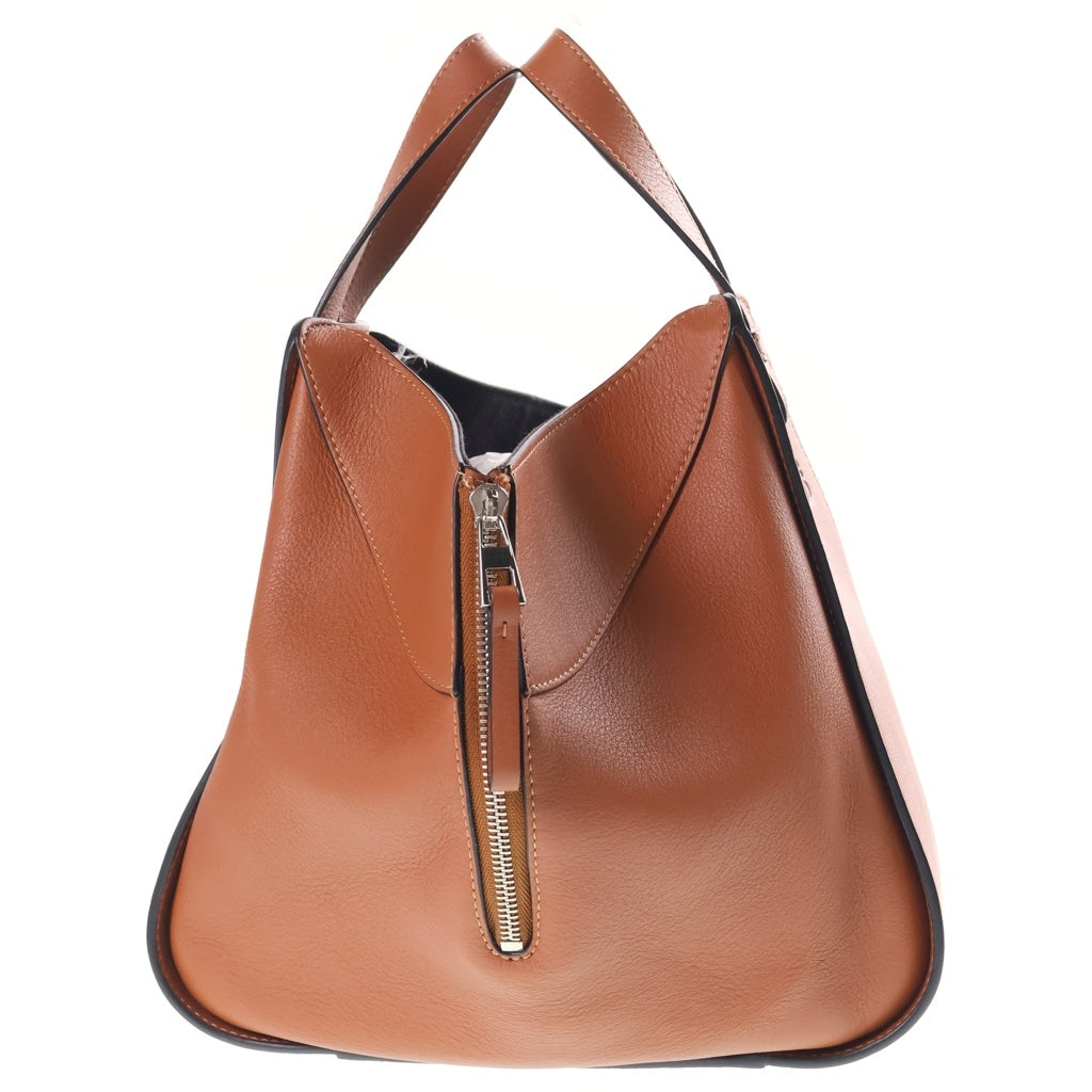 LOEWE(ロエベ) ハンモック スモール 2WAYハンドバッグ ショルダーバッグ ブラウン レザー ゴールド金具 レディース