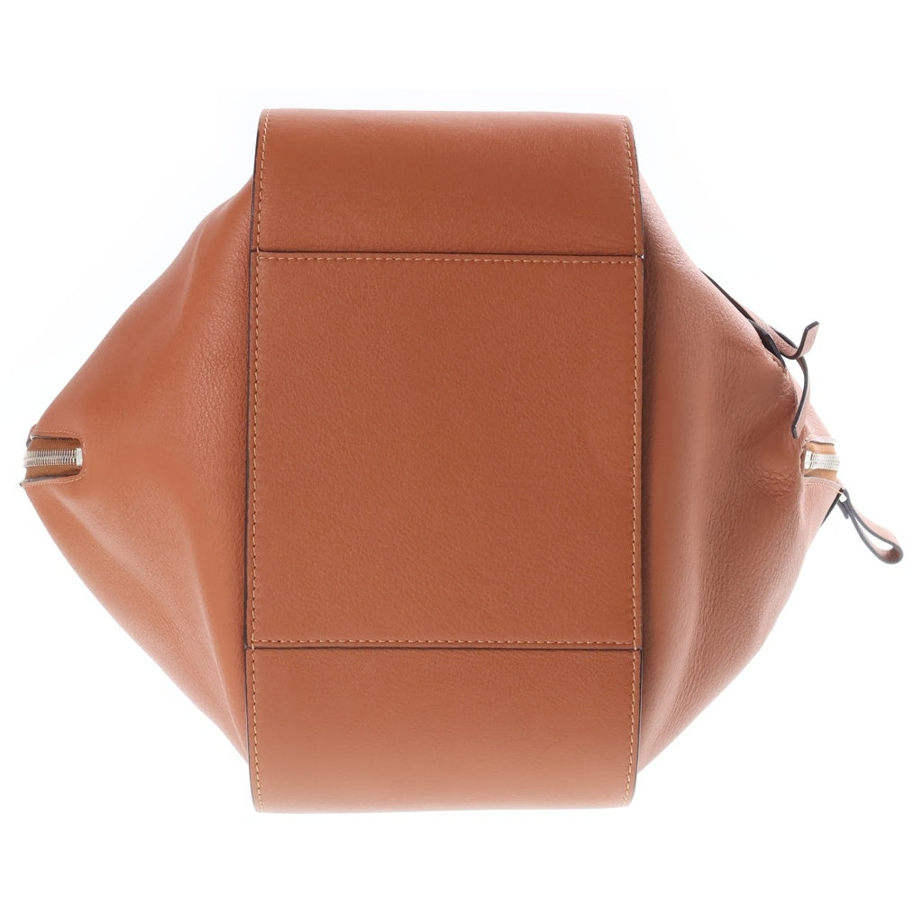 LOEWE(ロエベ) ハンモック スモール 2WAYハンドバッグ ショルダーバッグ ブラウン レザー ゴールド金具 レディース