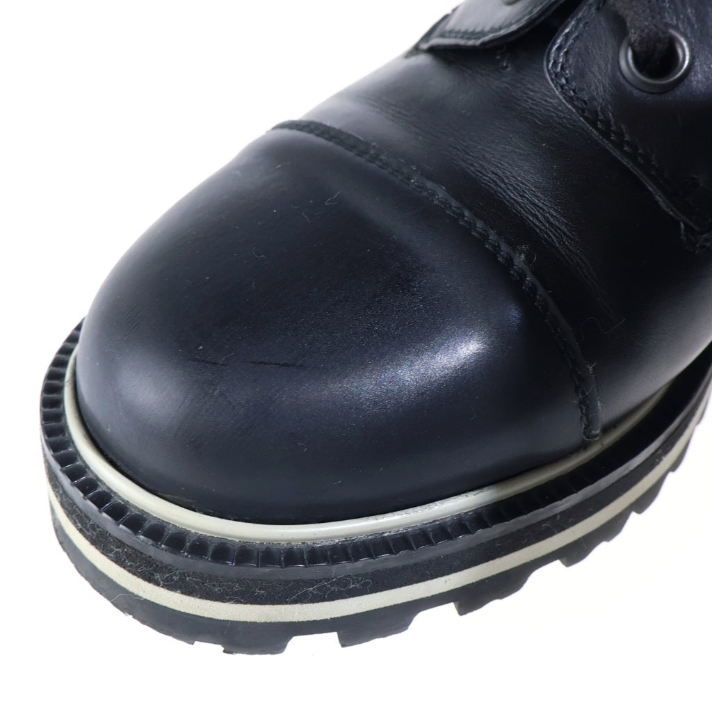 CHANEL(シャネル) スポーツライン スノーブーツ ウィンターブーツ ブラック レザー #37 レディース
