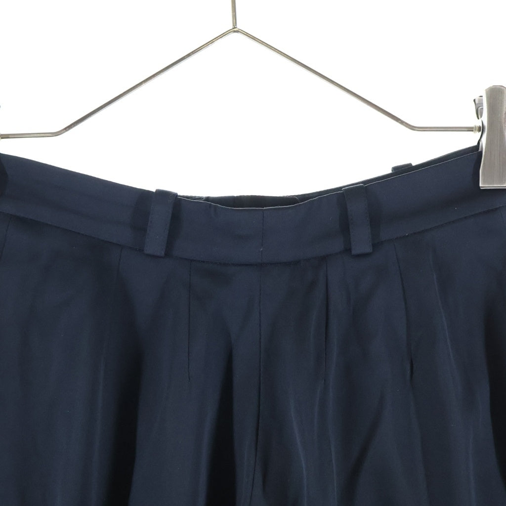 CHANEL(シャネル) 02SS VINTAGE Silk Wide Pants シルクワイドパンツ スラックス ブラック P19220W02913 レディース
