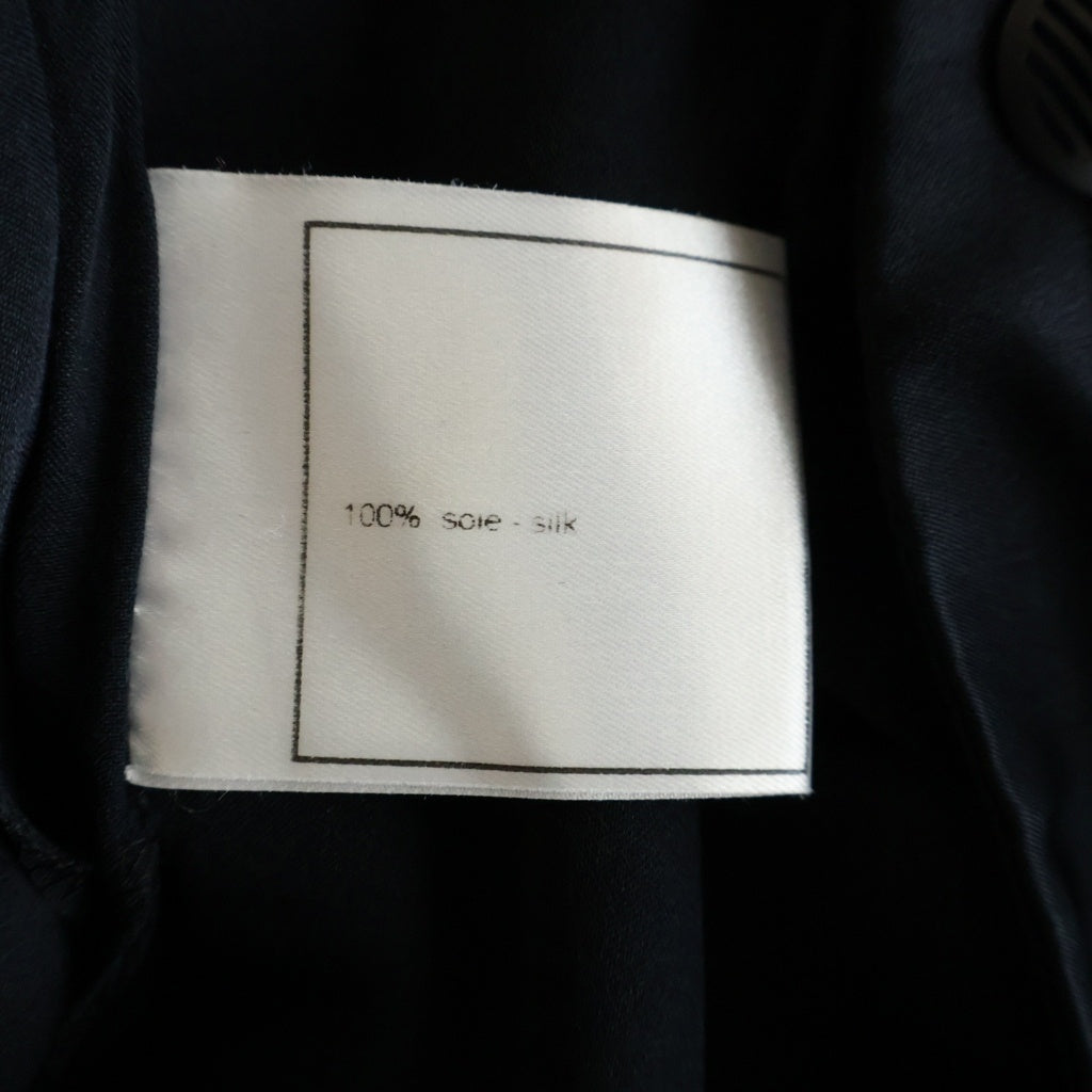 CHANEL(シャネル) 02SS VINTAGE Silk Wide Pants シルクワイドパンツ スラックス ブラック P19220W02913 レディース