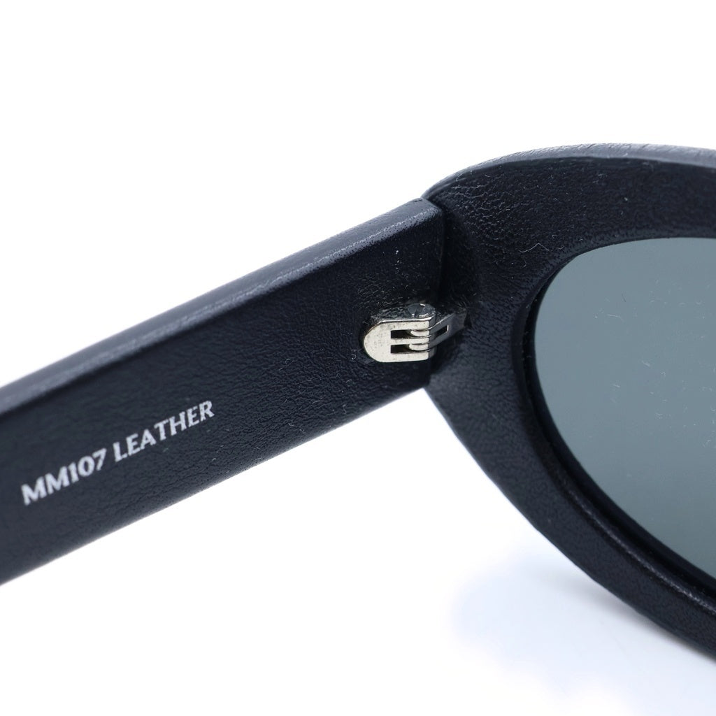 Maison Margiela(メゾンマルジェラ) ×GENTLE MONSTER Leather L01 ジェントルモンスター セラミック サングラス ブラック MM107