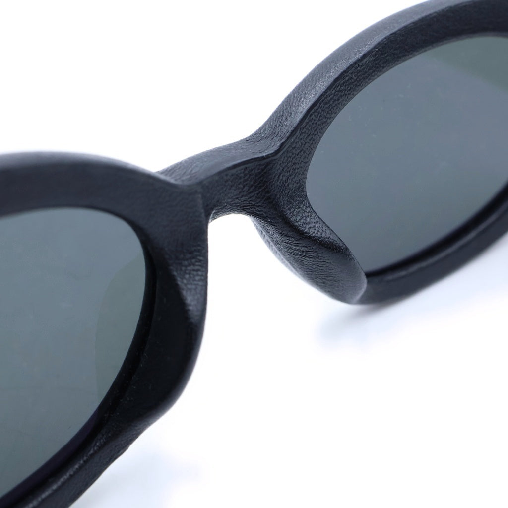 Maison Margiela(メゾンマルジェラ) ×GENTLE MONSTER Leather L01 ジェントルモンスター セラミック サングラス ブラック MM107