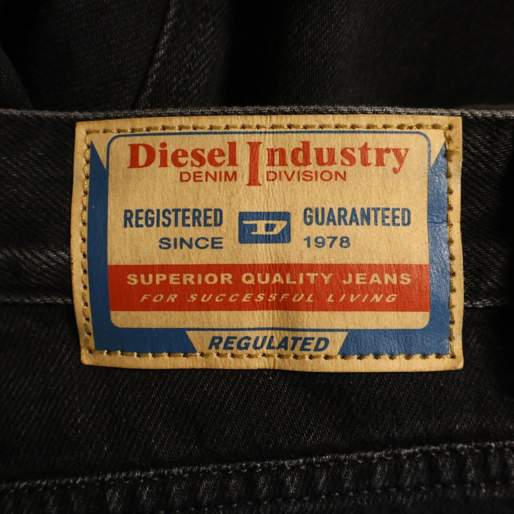 DIESEL(ディーゼル) Relaxed Jeans 1996 D-SIRE リラックス ルーズフィット ウォッシュド デニムパンツ ブラック A06926
