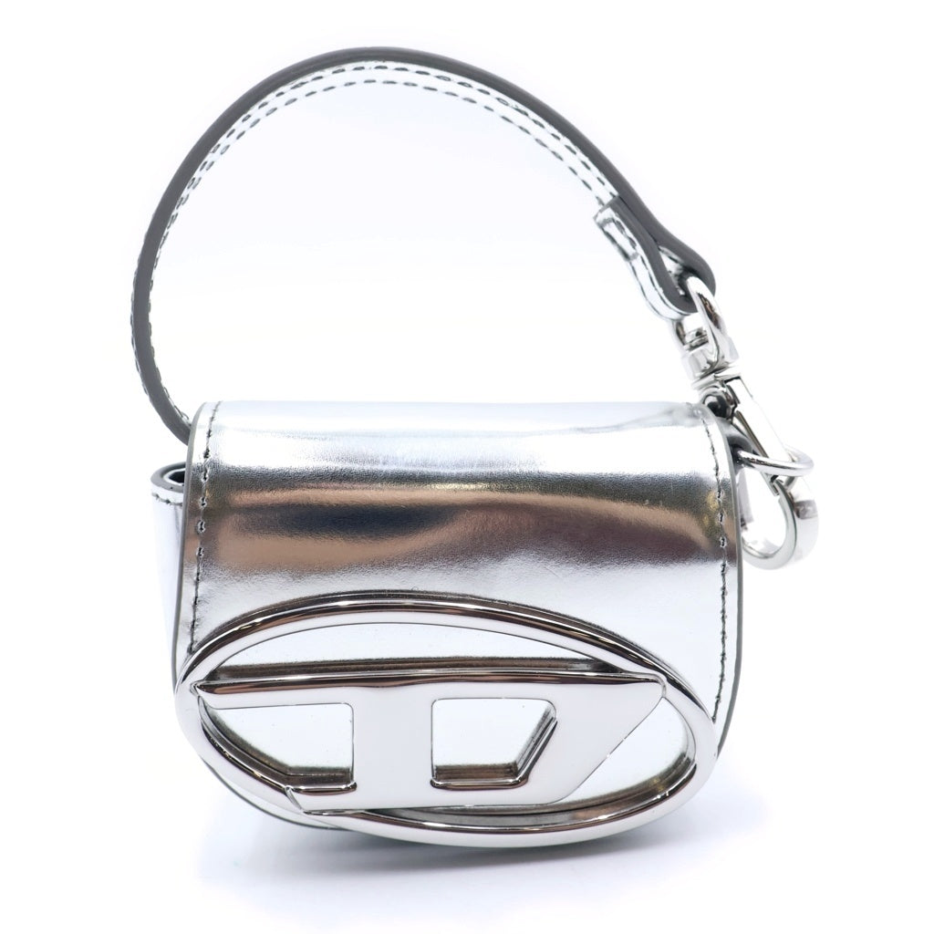 DIESEL(ディーゼル) 1dr Micro バッグチャーム シルバー レディース