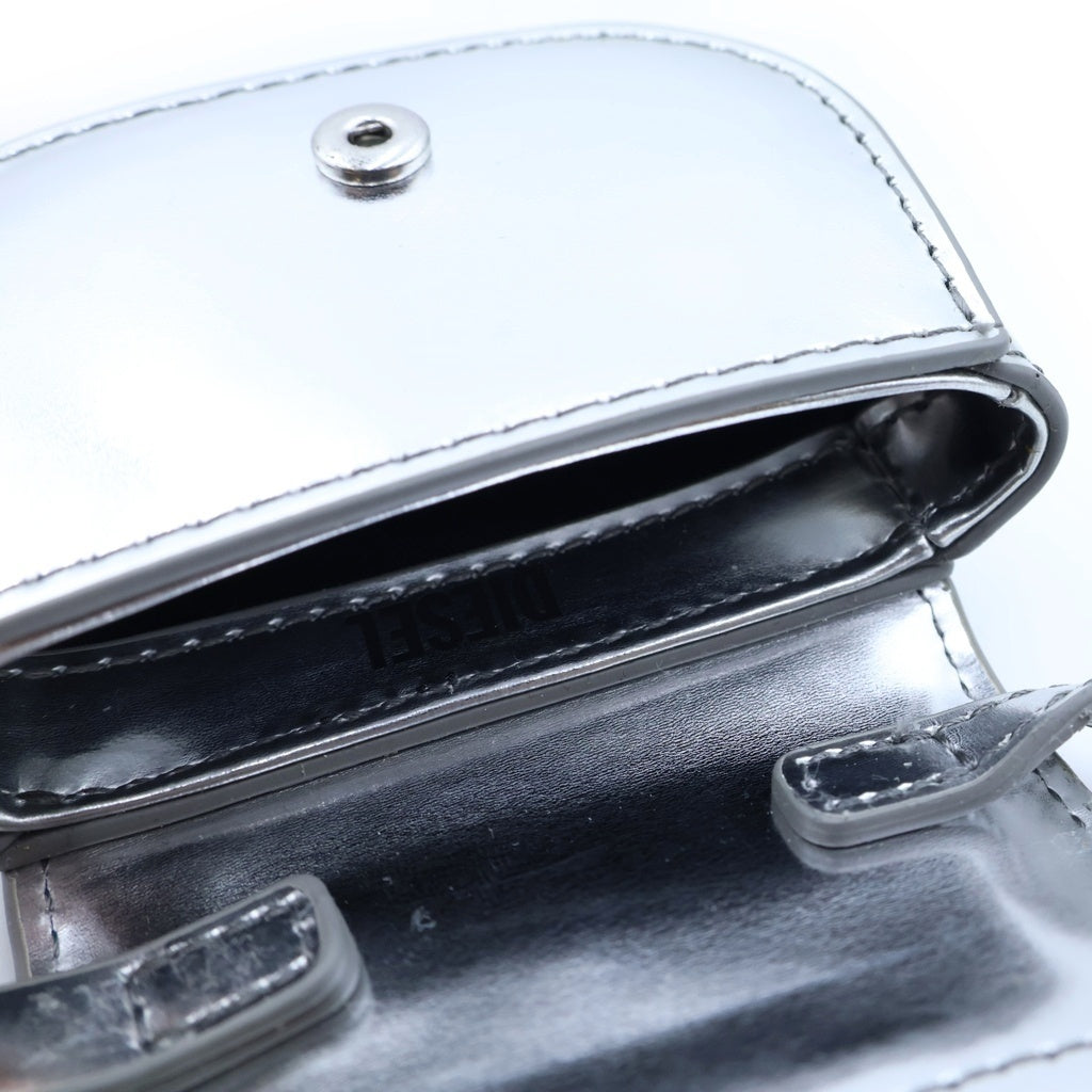 DIESEL(ディーゼル) 1dr Micro バッグチャーム シルバー レディース