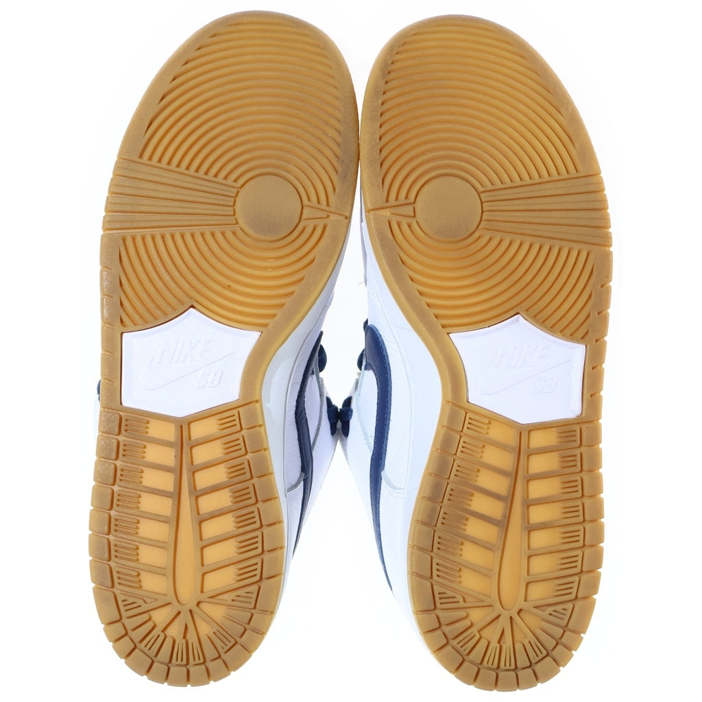 NIKE SB(ナイキエスビー) DUNK LOW ORANGE LABEL ダンク オレンジ ラベル ローカットスニーカー ホワイト/ネイビー US10.5/28.5cm CZ2249-100