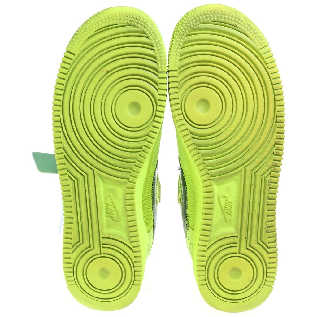 NIKE(ナイキ) ×Off-White AIR FORCE1 LOW VOLT オフホワイト エアフォース1 ボルト ローカットスニーカー イエロー US11/29cm AO4606-700