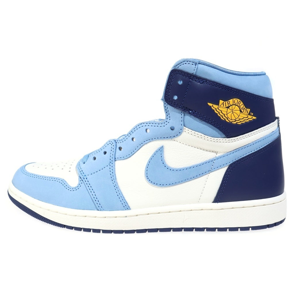 NIKE(ナイキ) WMNS AIR JORDAN1 RETRO HIGH OG FIRST IN FLIGHT ウィメンズ エアジョーダン1 ハイカットスニーカー US12/29cm FD2596-400 レディース