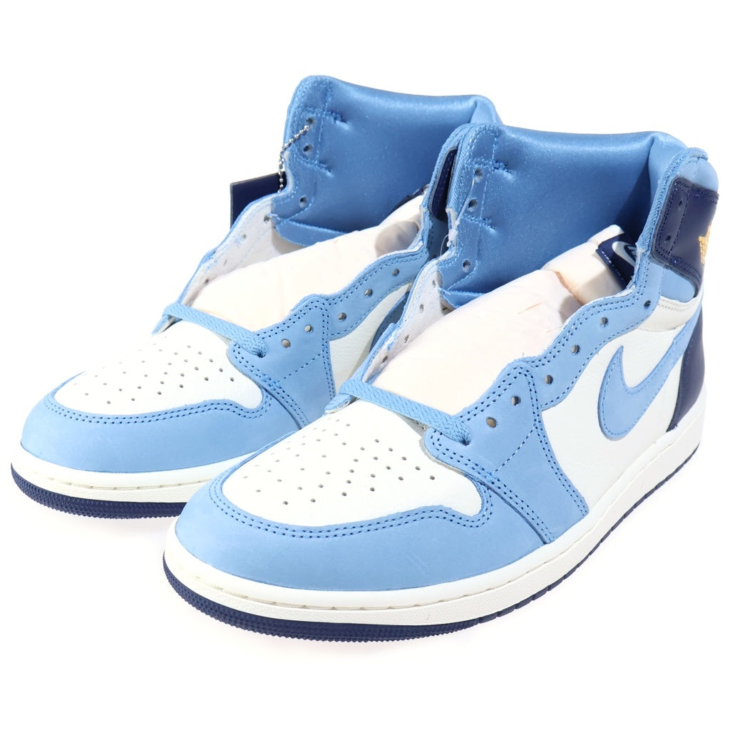 NIKE(ナイキ) WMNS AIR JORDAN1 RETRO HIGH OG FIRST IN FLIGHT ウィメンズ エアジョーダン1 ハイカットスニーカー US12/29cm FD2596-400 レディース