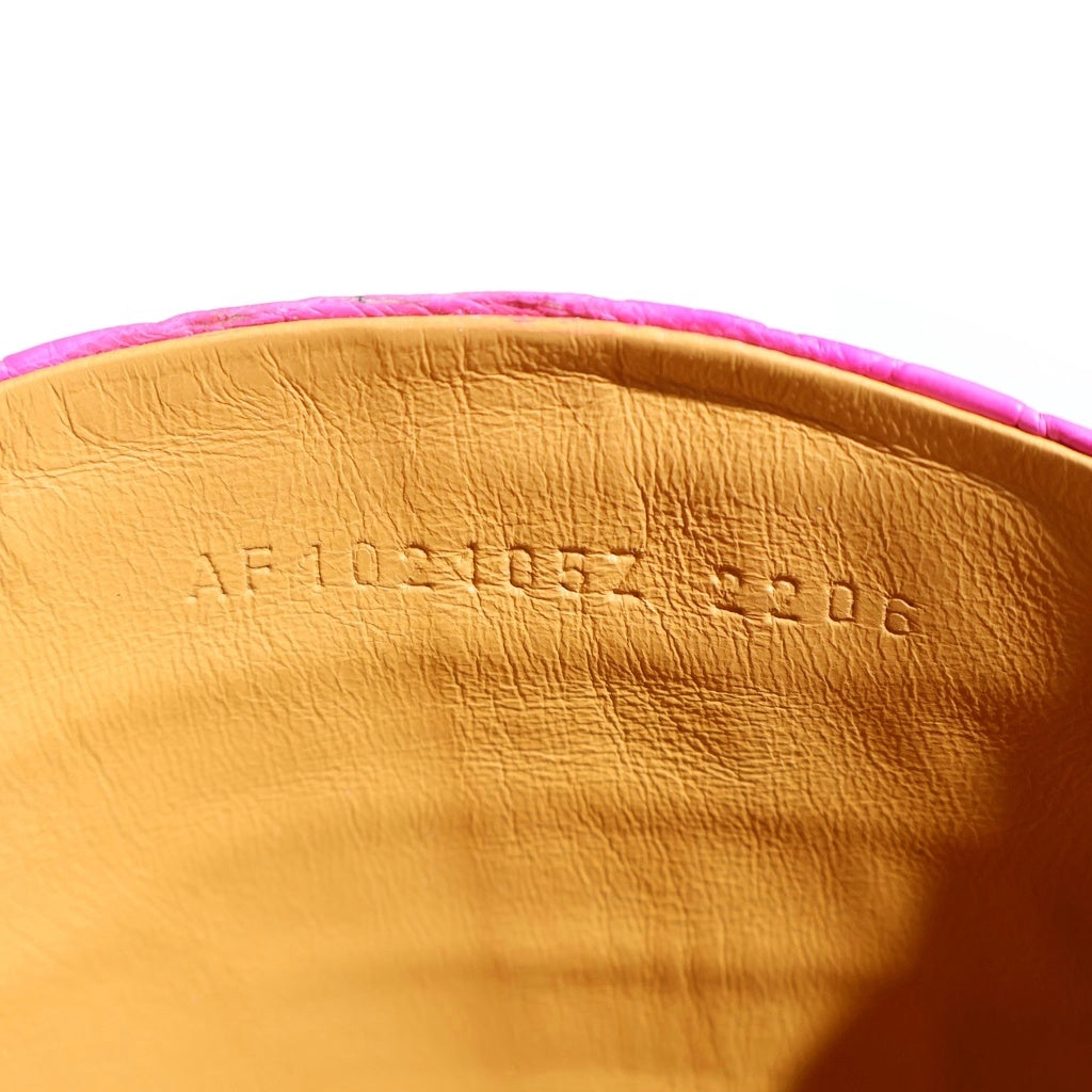 HERMES(エルメス) ケリーバックル クロコダイル ジャンピングロングブーツ ピンク #36 AF102105Z 2206 レディース