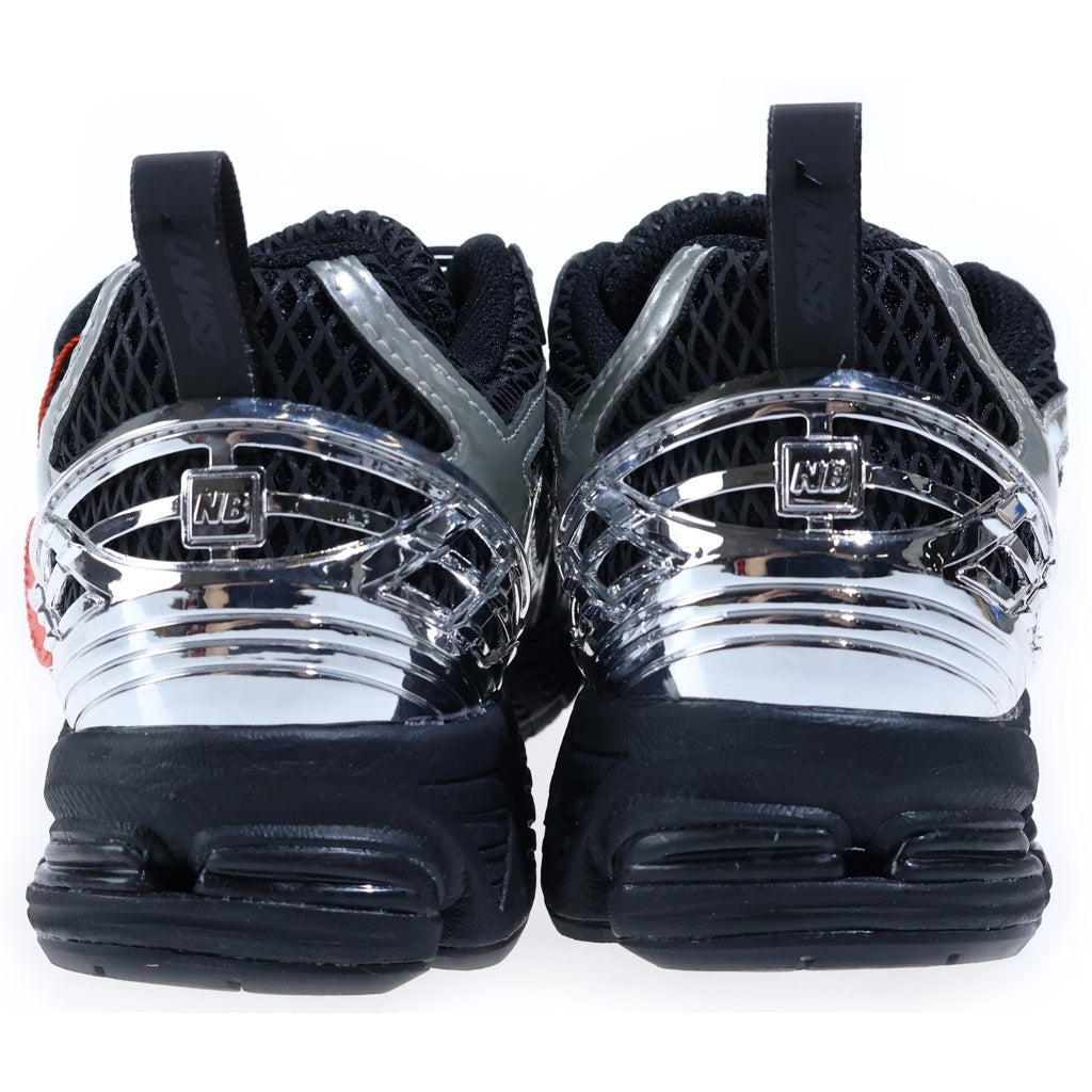 New Balance(ニューバランス) ×The Basement メッシュ ローカットスニーカー ブラック/シルバー US8/26cm M1906RBS