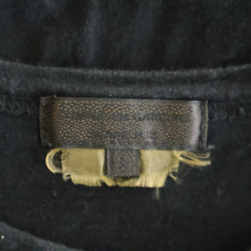 COMME des GARCONS HOMME PLUS(コムデギャルソンオムプリュス) 13AW ツリーオブユース期 ボンボン クルーネック 半袖カットソー Tシャツ ブラック/ホワイト PL-T013