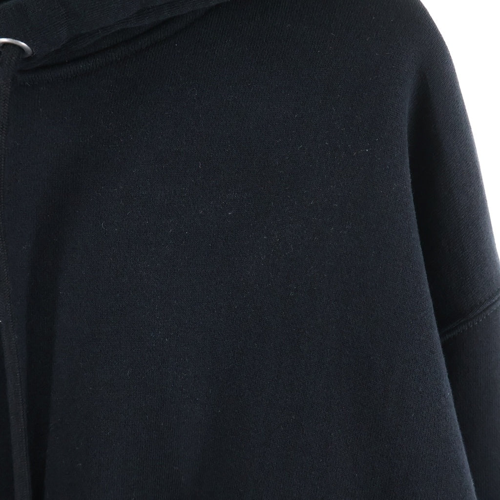 AURALEE(オーラリー) 24AW SMOOTH SOFT SWEAT PARKA スムースソフト スウェット プルオーバーパーカー ブラック A24AP01TU