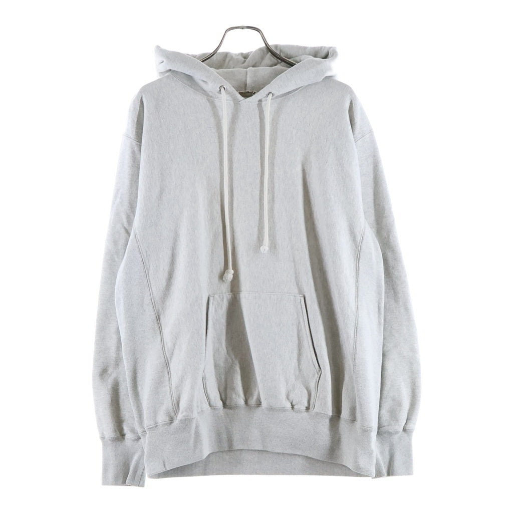AURALEE(オーラリー) 22AW HIGH COUNT HEAVY SWEAT PARKA ハイカウント ヘビー フーデッド スウェットシャツ プルオーバーパーカー グレー A22AP01HU