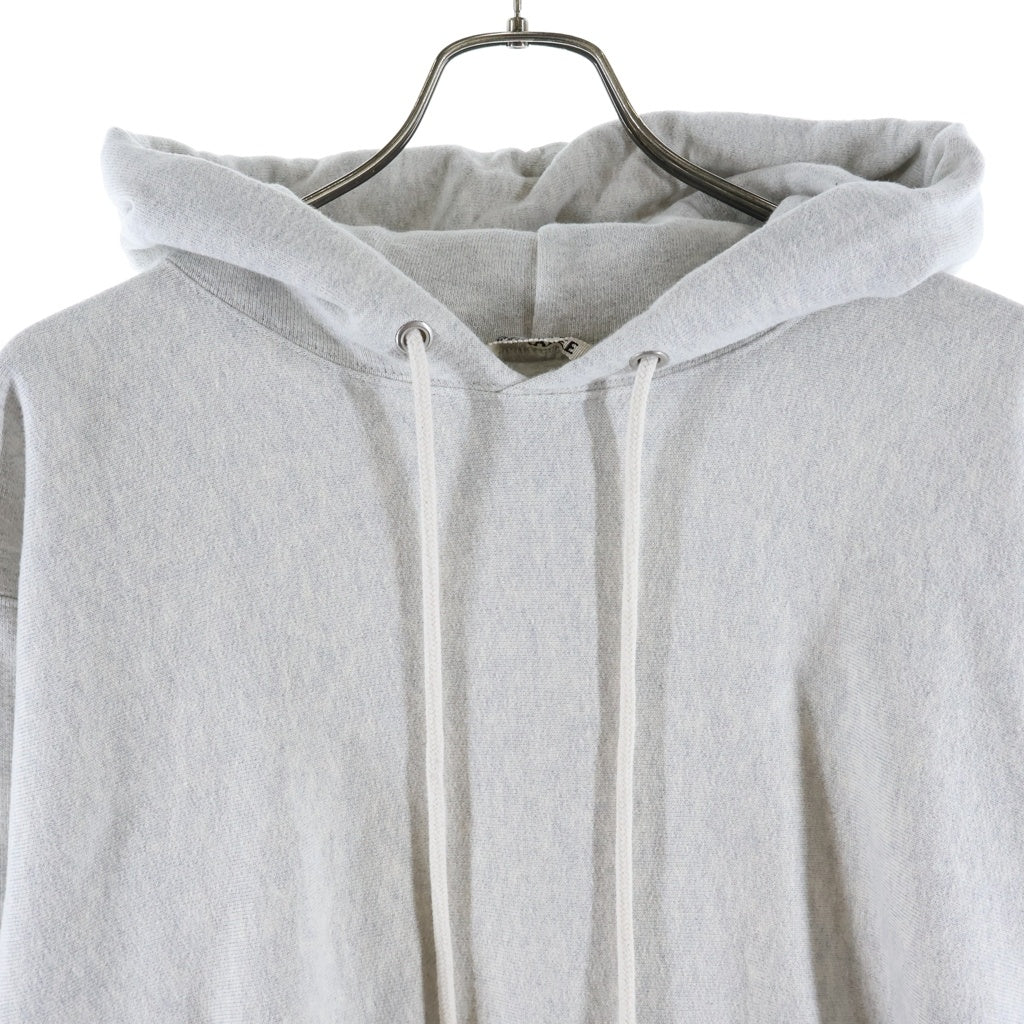 AURALEE(オーラリー) 22AW HIGH COUNT HEAVY SWEAT PARKA ハイカウント ヘビー フーデッド スウェットシャツ プルオーバーパーカー グレー A22AP01HU