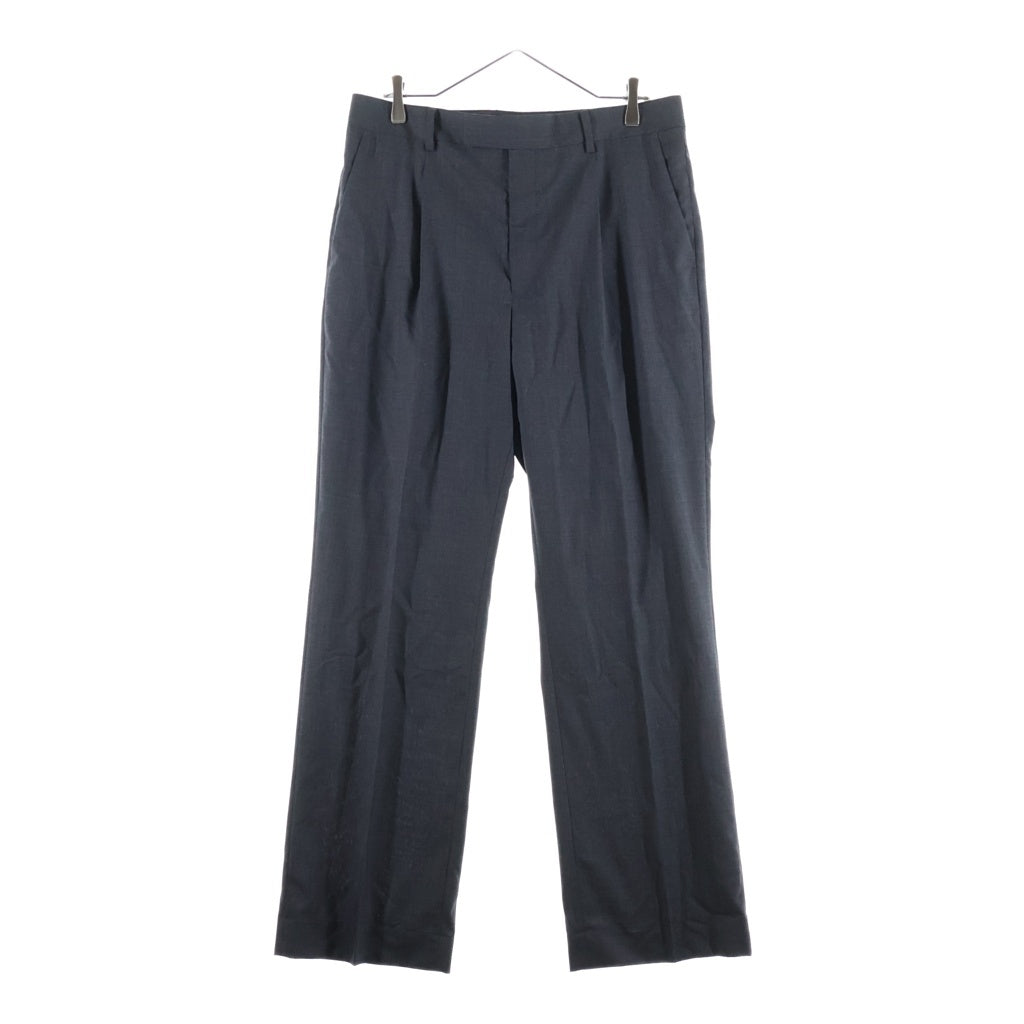 AURALEE(オーラリー) 23SS SUPER FINE TROPICAL WOOL SLACKS スーパーファイントロピカル ジップフライ ウール スラックス ロングパンツ グレー A23SP04WT