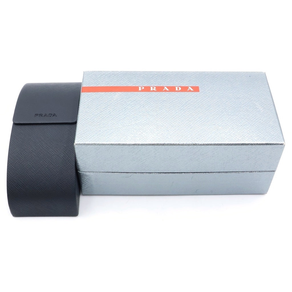 PRADA(プラダ) ラウンド キャッツアイフレーム サングラス メガネ 眼鏡 アイウェア ゴールド/ブラウン SPR 66T-F レディース