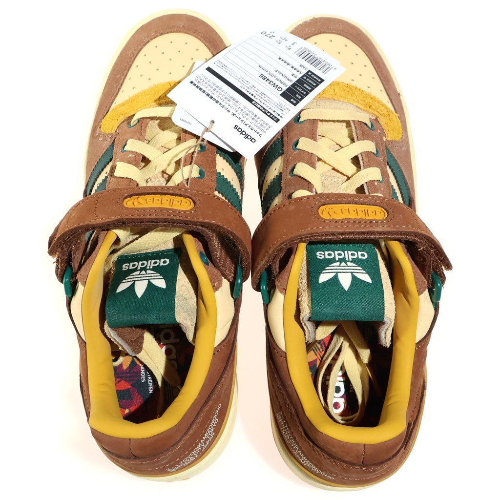 adidas(アディダス) FORUM LOW YOYOGI PARK フォーラム ヨヨギパーク ローカットスニーカー ベージュ/ブラウン US9/27cm GW3486