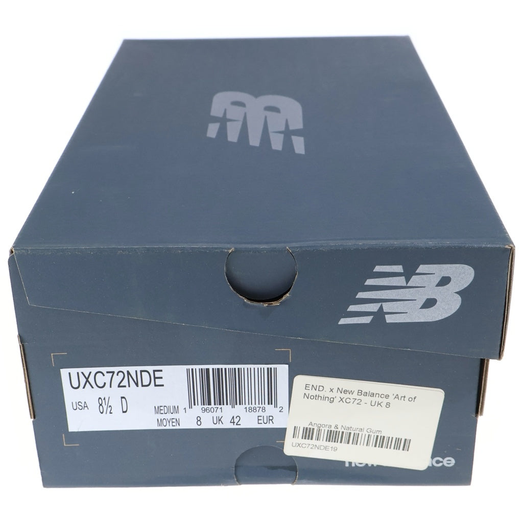New Balance(ニューバランス) ×END. ART OF NOTHING XC-72 UXC72NDE エンド アートオブナッシング ローカットスニーカー ホワイト US8.5/26.5cm