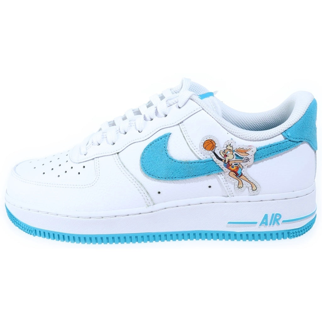 NIKE(ナイキ) ×SPACE PLAYERS AIR FORCE 1 LOW 07 TUNE SQUAD スペースプレイヤーズ エアフォース1 ローカットスニーカー ブルー/ホワイト US9/27cm DJ7998-100