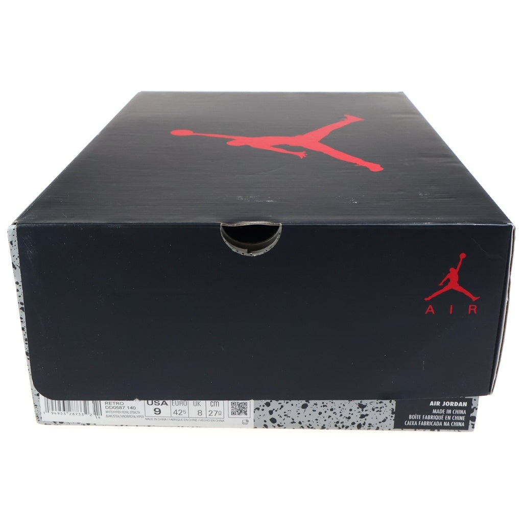 NIKE(ナイキ) AIR JORDAN 5 STEALTH 2.0 エアジョーダン5 ステルス ハイカットスニーカー ホワイト US9/27cm DD0587-140