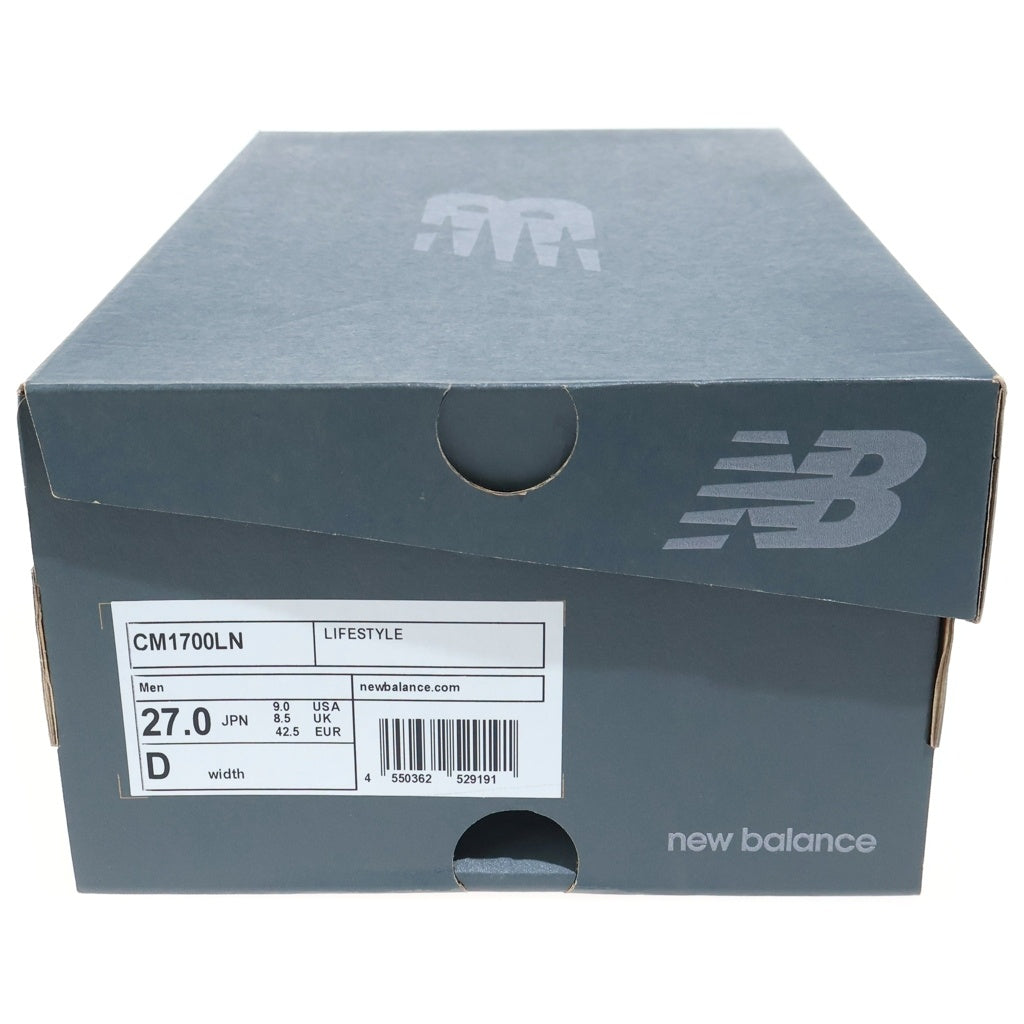New Balance(ニューバランス) 1700 レザー ローカットスニーカー ホワイト US9/27cm CM1700LN