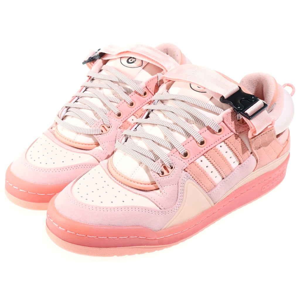 adidas(アディダス) ×Bad Bunny FORUM LOW バッドバニー フォーラム ローカットスニーカー ピンク US8.5/26.5cm GW0265