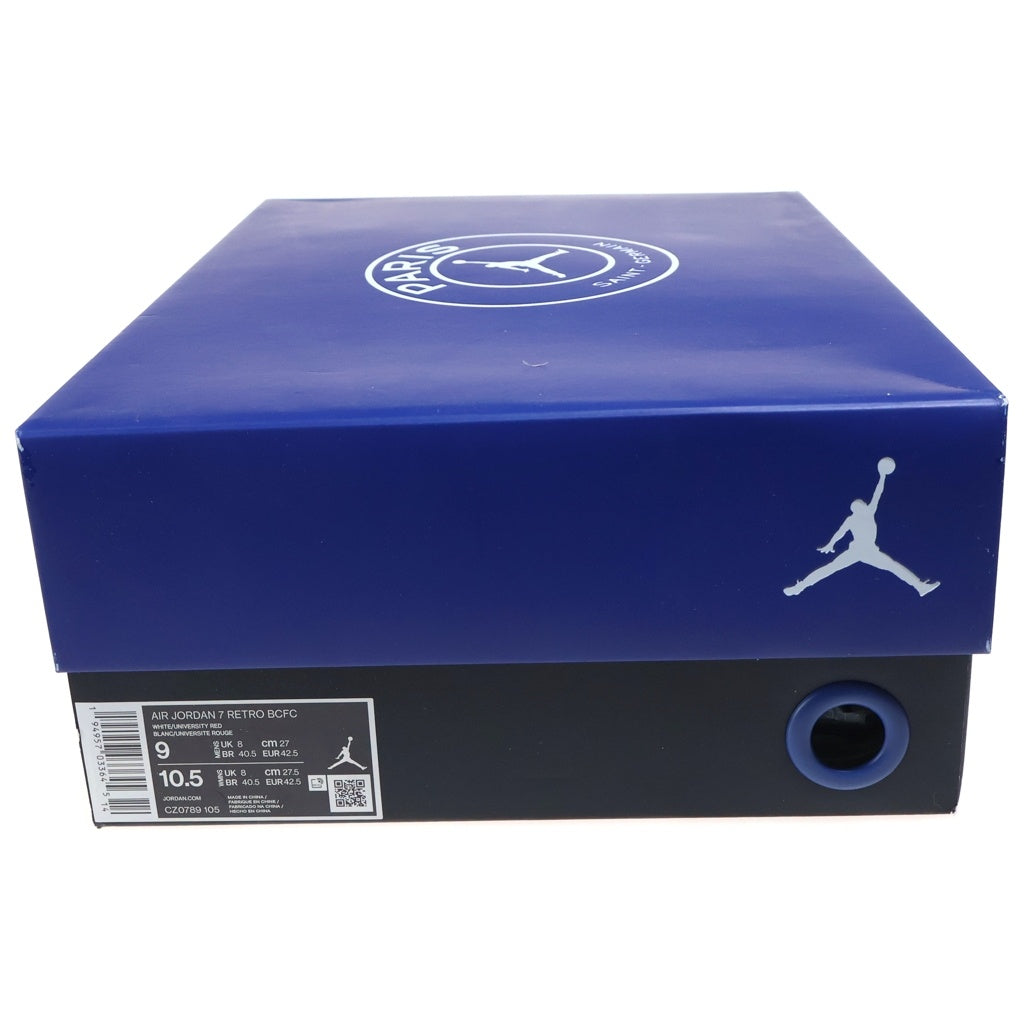 NIKE(ナイキ) ×PSG AIR JORDAN 7 RETRO パリサンジェルマン エアジョーダン7 レトロ ハイカットスニーカー ホワイト US9/27cm CZ0789-105