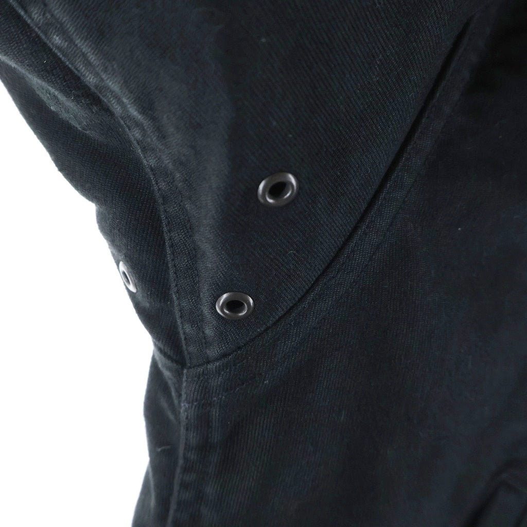 WACKO MARIA(ワコマリア) 22AW N-1 DECK JACKET ロゴプリント デッキジャケット ブラック 22FW-WMO-ML20