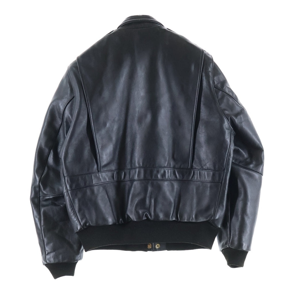 VANSON(バンソン) A-2 レザー フライトジャケット ブラック
