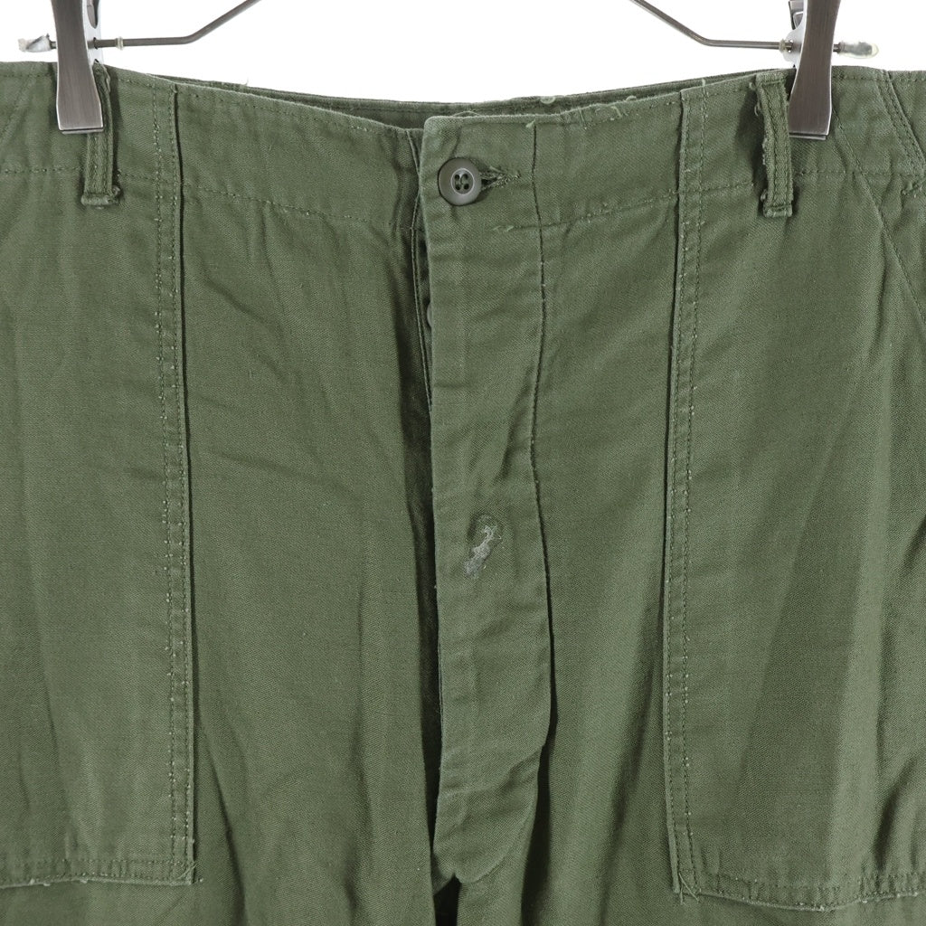 NO BRAND(ノーブランド) 60S VINTAGE US ARMY TYPE 1 ヴィンテージ アメリカ軍 ミリタリー ベイカーパンツ カーキ 8405-082-6618