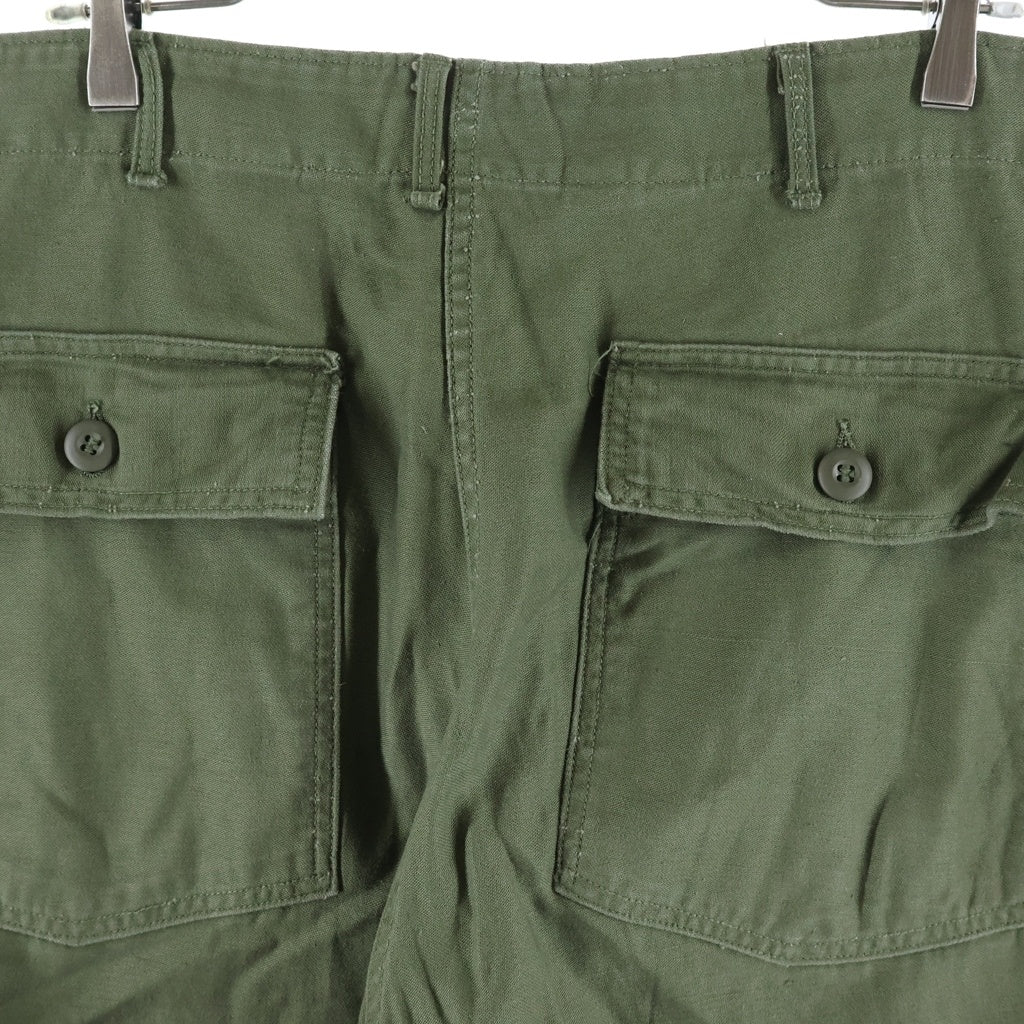 NO BRAND(ノーブランド) 60S VINTAGE US ARMY TYPE 1 ヴィンテージ アメリカ軍 ミリタリー ベイカーパンツ カーキ 8405-082-6618
