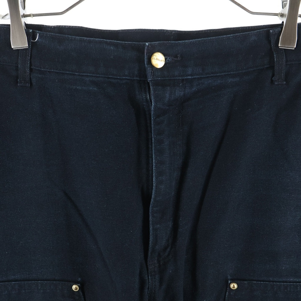 CARHARTT(カーハート) 14年 USA製 ダブルニー ワークパンツ ペインターパンツ ブラック B01