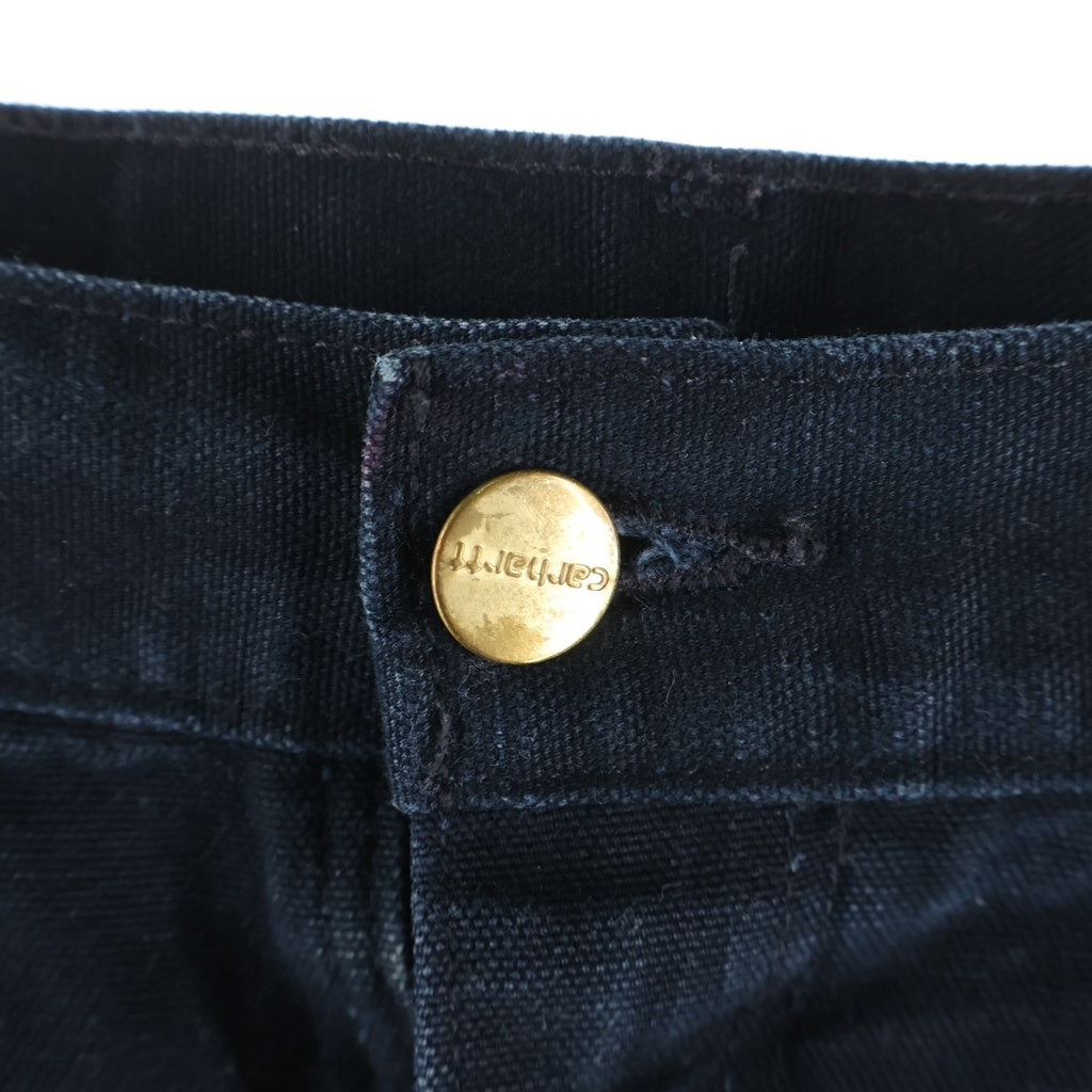 CARHARTT(カーハート) 14年 USA製 ダブルニー ワークパンツ ペインターパンツ ブラック B01
