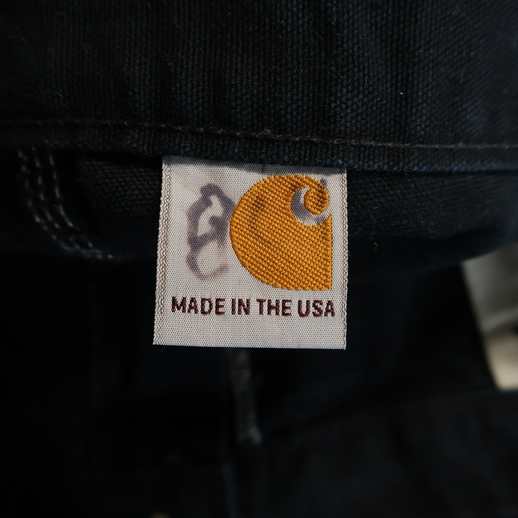 CARHARTT(カーハート) 14年 USA製 ダブルニー ワークパンツ ペインターパンツ ブラック B01